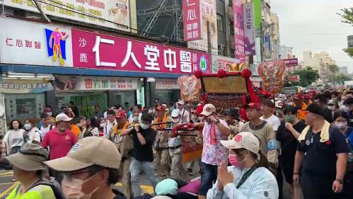 妈祖绕境活动照片