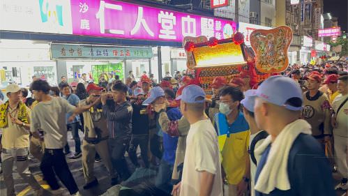 妈祖绕境活动照片
